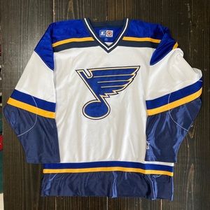 Starter St. Louis blues jersey (M)